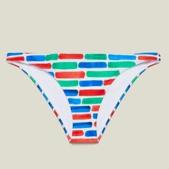 NWT Alicia Swim Linda Bottoms in Bricks - Picture 2 of 9